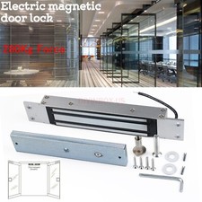 Electric Magnetic Lock Door Access Control System 600lbs Holding Force DC12V