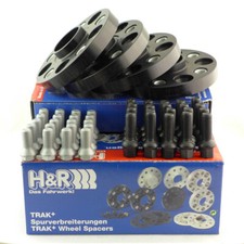 H&R Separadores 50/90mm Negro para Golf Jet Passat Scirocco Tiguan, Touran