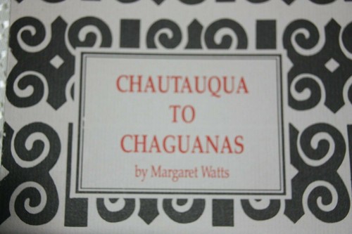 Chautauqua To Chaguanas by Margaret Watts, 1989 Poetry - Picture 3 of 4