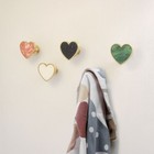 MFYS Heart style Colorful Wall Hooks Modern Decorative Gift Wall Hooks