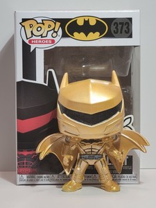 Funko Pop! Batman Hellbat #373 (CUSTOM METALLIC PAINTED GOLD) | eBay