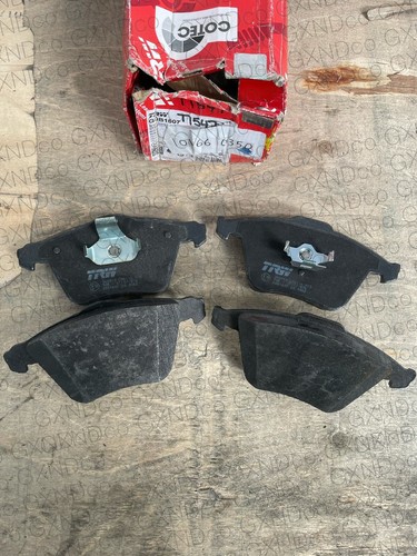 FRONT BRAKE PADS SET FITS FORD MAZDA SAAB VOLVO OPEL VAUXHALL TRW GDB1607 - Picture 3 of 4