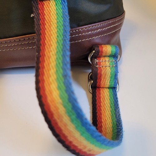 Oilily Backpack Brown Rainbow Swimbag Guitar Great Condition See Description! - Picture 11 of 24