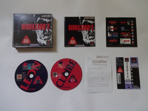 Bio Hazard 2 Resident Evil Sony PlayStation 1 PS1 CAPCOM 1996 NTSC-J From Japan☆