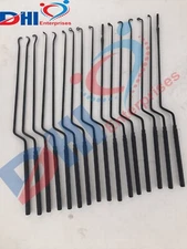 Hardy Pituitary Neuro Curettes Black Set Of 16Pcs Surgical Instruments by DHI