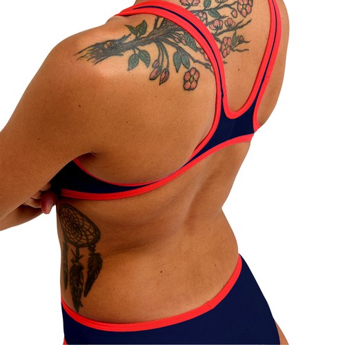 Arena Damen Badeanzug Schwimmanzug One Big Logo Tech One Back Farbwahl - Bild 31 von 44