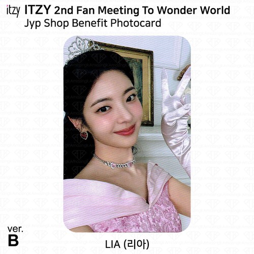 ITZY 2nd Fan Meeting To Wonder World JYP Benefit Photocard KPOP K-POP - Picture 24 of 37