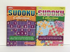 2 SUDOKU PUZZLE Books Vol. 126  129- Easy, Medium, Difficult by KAPPA Puzzles