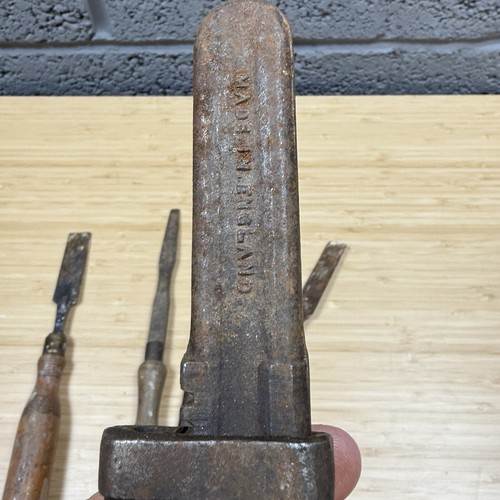 Old Tools Chisel Wrench Vintage - Imagen 14 de 22