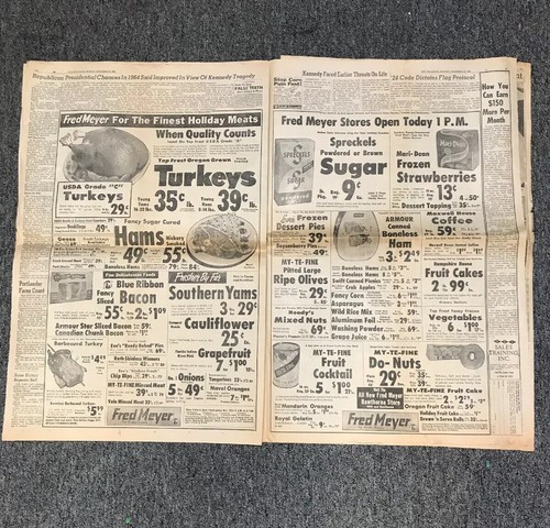 The Oregonian Oswald Slain By Texas Man - Ruby Shoots Oswald 11/25/1963 Kennedy - Picture 6 of 12