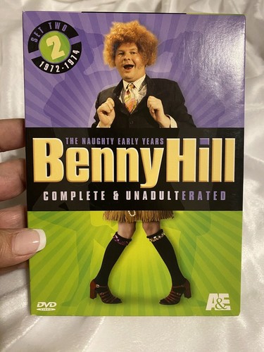 Benny Hill Set 2 Naughty Early Years (DVD, 2005) 1972-1974 Sehr guter Zustand
