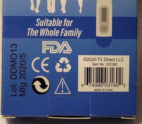 As Seen On TV Flexi-Tempcheck Digital Thermometer ~ No Mercury ~ LCD Display - Picture 6 of 9