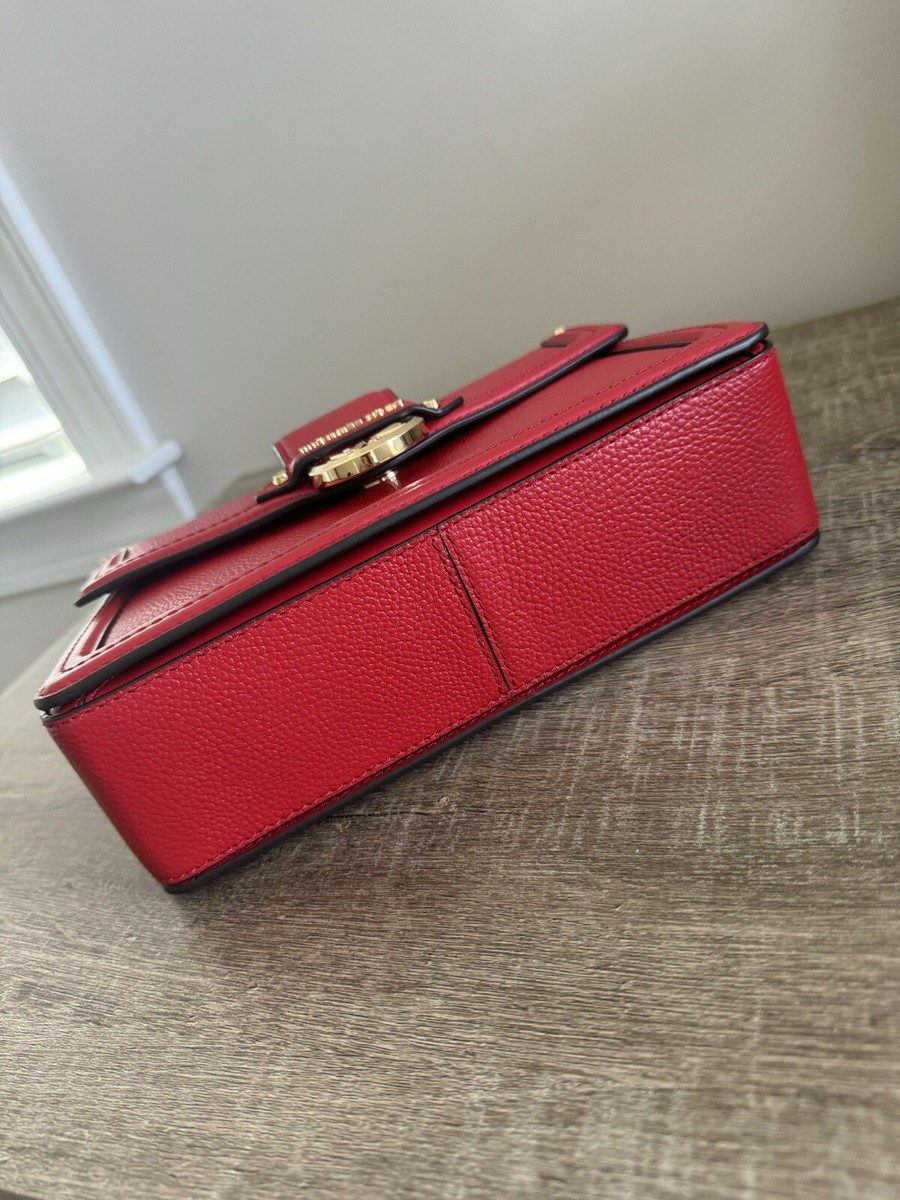 NWT Michael Kors Jessie Medium Pebbled Leather Shoulder Bag