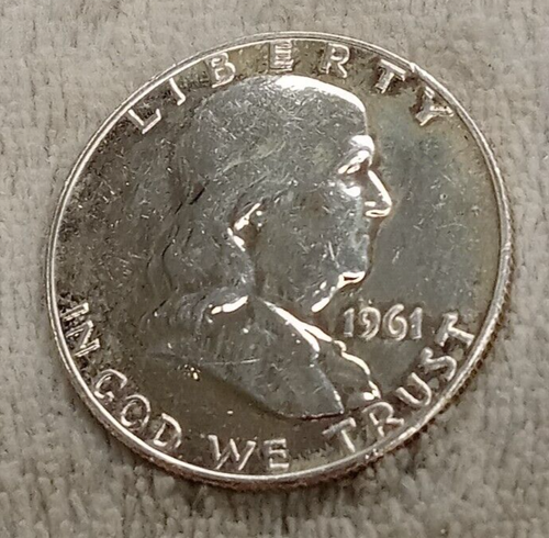 1961 P FRANKLIN PROOF  HALF DOLLAR TP-3350 - Picture 1 of 2