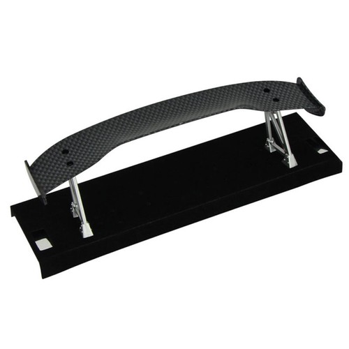 Carbon Fibre Tail Wing Rear Spoiler for 1/10 RC Drift Car On-Road Racing Car