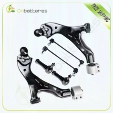 Suspension 6x Outer Tie Rods Sway Bars Control Arms Set For 2002-2007 Saturn Vue