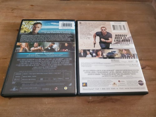 James Bond 007 2-Pack: Casino Royale/Quantum Of Solace - DVD Lot Daniel Craig VG - Picture 2 of 2