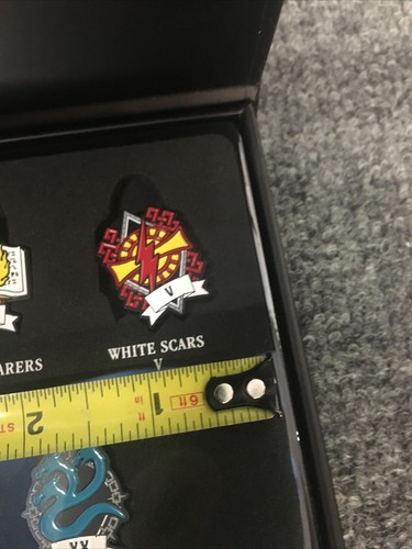 Horus Heresy Legion Pin Badges II Limited Collector Set Black Library Warhammer - Picture 5 of 6