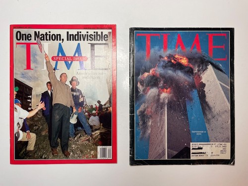 Time Magazine September 24 2001 One Nation Indivisible 9/11 World Trade Center - Picture 1 of 9