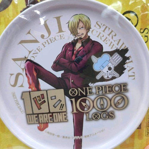 One Piece Can Coaster SANJI 1000 Logs Shueisha Original Toei Animation Japan - Picture 8 of 9