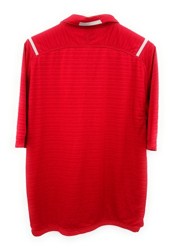 Ohio State Buckeyes Nike FitDry Polo Herren Gr. S rot - Bild 4 von 5