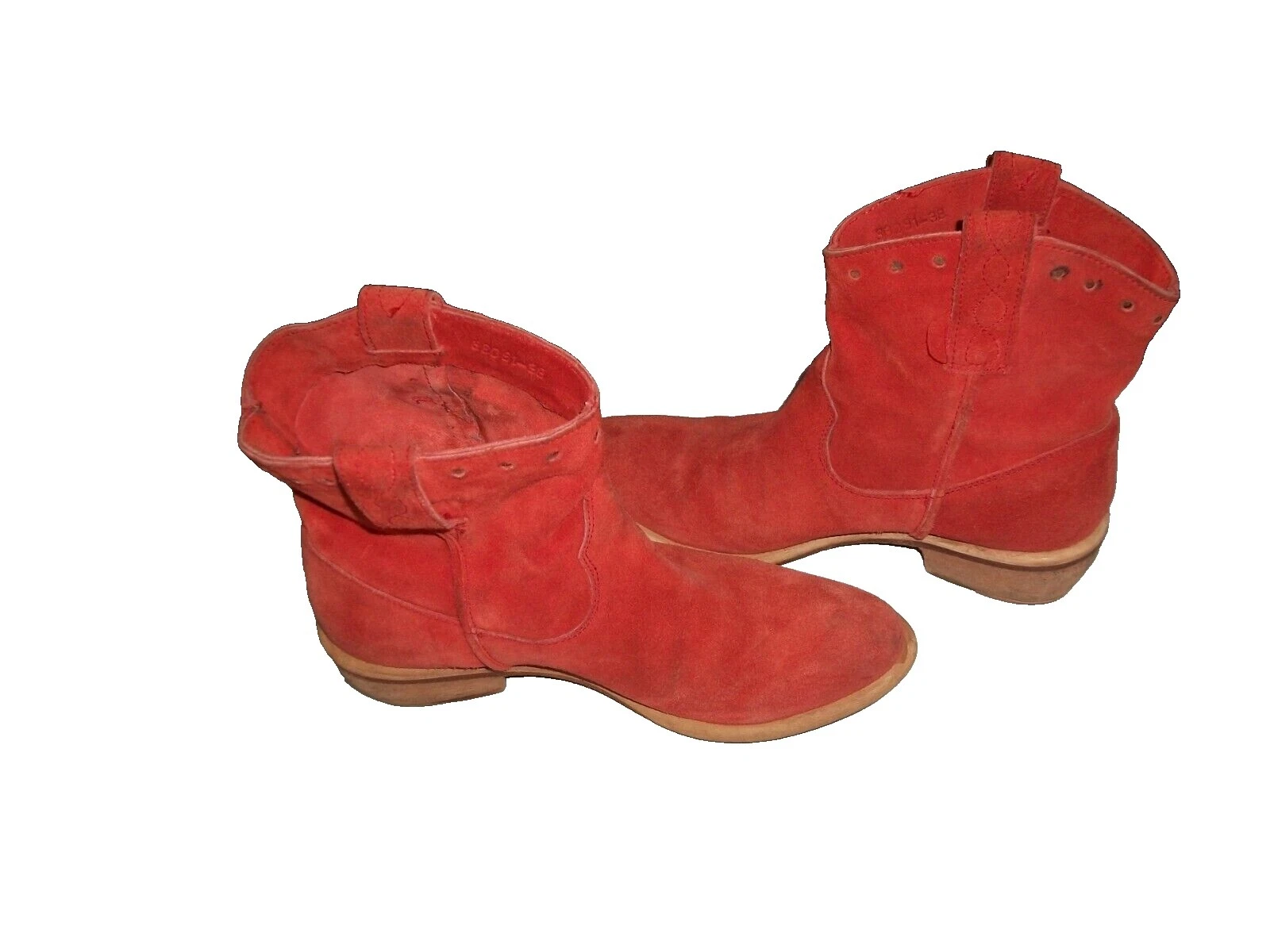 Botas occidentales de cuero del Bronx para mujer