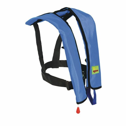 Chaleco salvavidas inflable de calidad A+ chaleco salvavidas ayuda a la flotabilidad PFD básico automático - Imagen 2 de 10