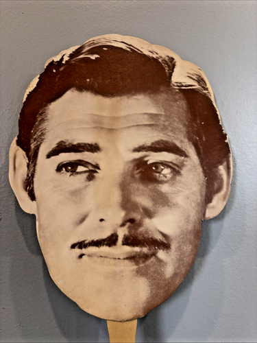 50th Anniversary Vom Winde verweht Rhett Butler / Clark Giebel Papier Handfächer - Bild 2 von 6