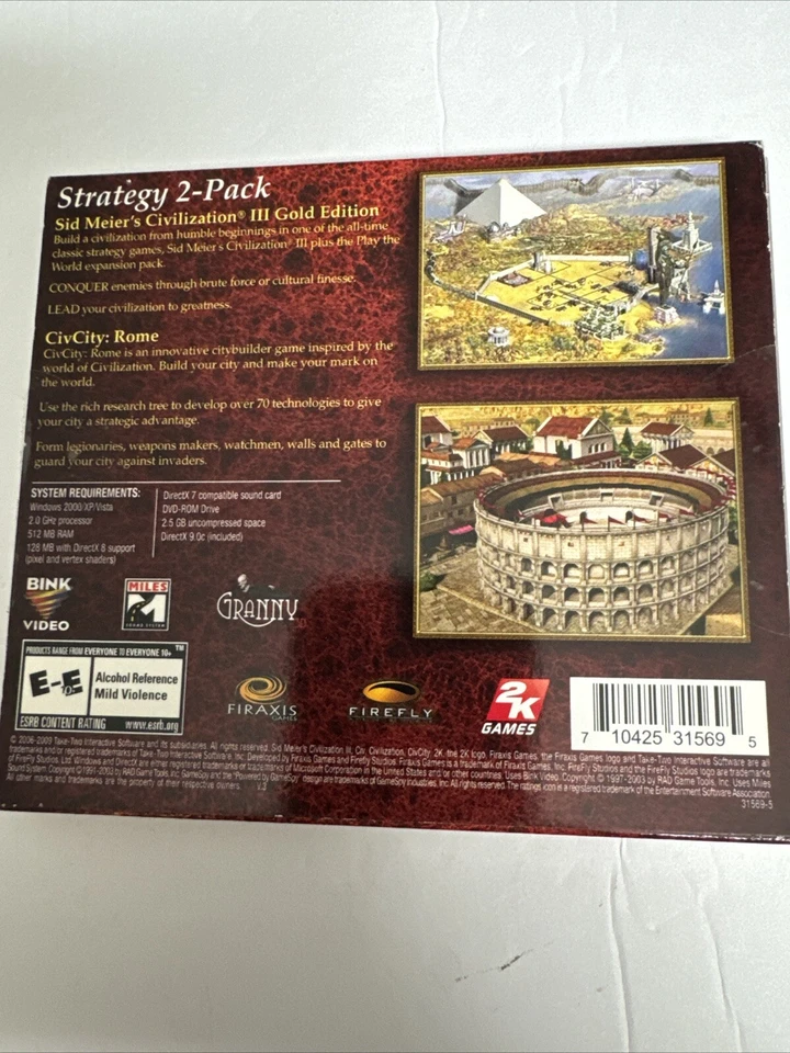 Sid Meier's Civilization III 3 Gold & CivCity Rome PC - Image 3 of 4