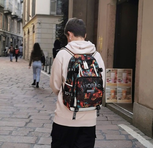 AUOBAG Canvas Rucksack DAMEN, HERREN, TEENAGER, SCHULE, REISERUCKSACK & DAILY SH - Bild 6 von 6