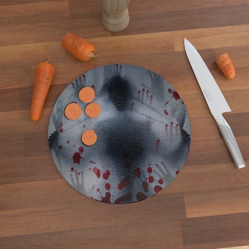 Nightmare Horror Glass Chopping Board, Fear, Terror, Evil Spirits, Ghosts, Gift - Picture 4 of 9