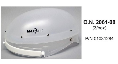NEW Max Air Systems CAPR Helmet 2061-08 Filter Cover Cap 01031284 BOX of 3