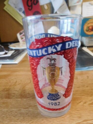 Vintage 1982 Kentucky Derby Mint Julip Glass-Churchill Downs
