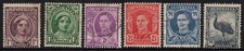AUSTRALIA 1942 / 1950 QUEEN ELIZABETH AND  KING GEORGE VI  STAMPS  VFU.