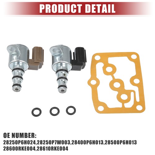 Pack of 4 For Honda Odyssey 2002-2006 Transmission Shift Solenoid Replacement - Picture 6 of 6