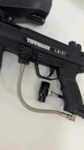 Tippmann A5 Paintball Gun E-Grip, Long Barrel, Stock, Custom Hopper, etc. LOOK! - Video 1 of 1