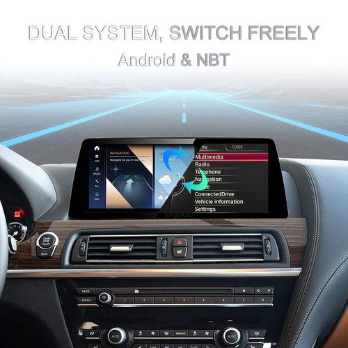 10.25" Apple Carplay Screen For BMW 6 Series F06 F12 F13 Android13 GPS Navi 128G - Picture 4 of 9