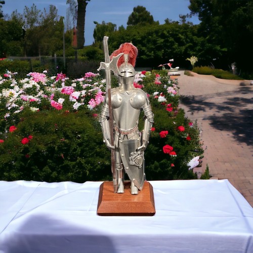 Vintage Bosca Artisans Sixteenth Century Spanish Knight Set Of Armor 18” NOS - Picture 16 of 19
