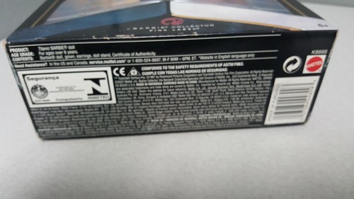 ORIGINAL BARBIE 'TITANTIC' 'ROSE DEWITT BUKATER' PUPPE UND BOX VON 2007. K8666 NRFB - Bild 4 von 6