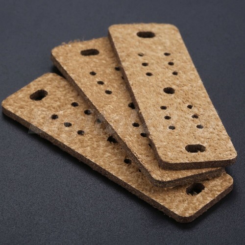 65mm*20mm Microfiber Leather Slingshot Pouch Catapult Patches Target Swing Band - Picture 4 of 9