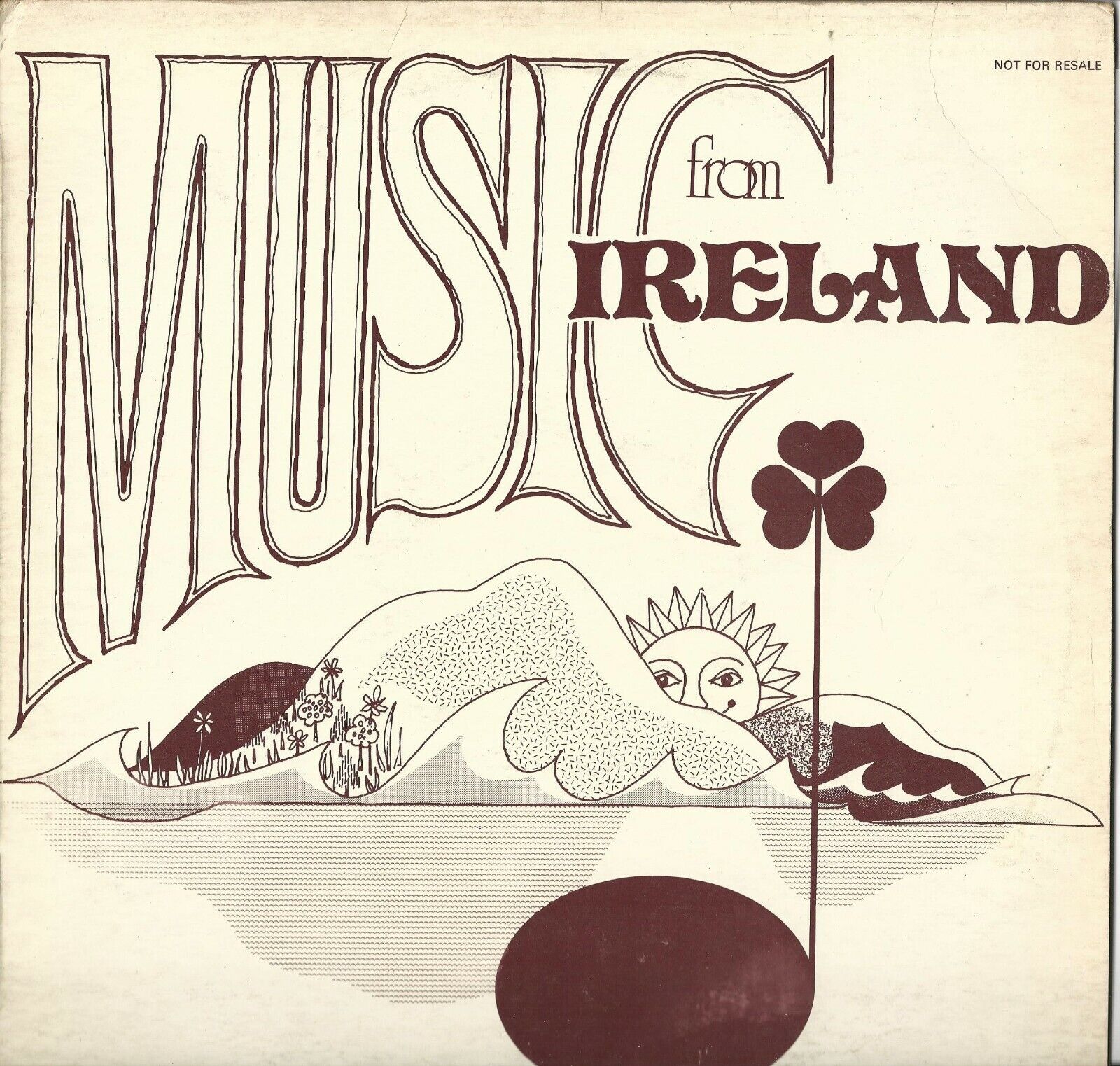  Various Artists :  Music From Ireland  : 33 RPM LP 1970's  Irish Pressing
