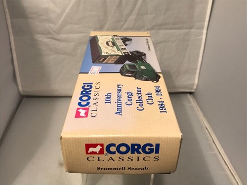 CORGI 97916 SCAMMELL SCARAB 10th ANNIVERSARY COLLECTORS CLUB Ex SHOP LIMITED ED - Picture 5 of 9