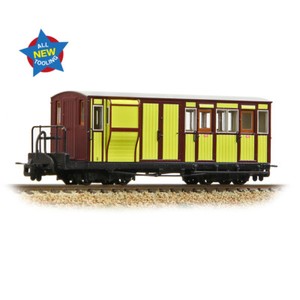 394-081 Bachmann OO9 Narrow Gauge Ffestiniog Railway Brake Third