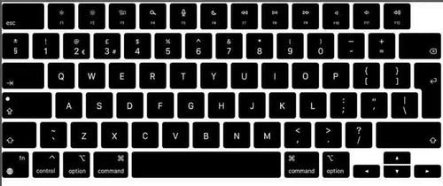 Soft Silicone Keyboard Cover Skin for MacBook Pro 14 16 inch 2021 M1 Pro Max - Picture 15 of 26