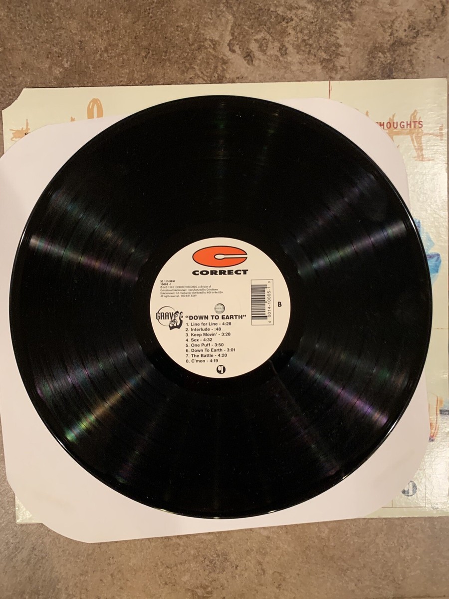 dondondondontojin Grav down to earth Grav – Down To Earth – Vinyl (LP, Album), 1996 [r650194