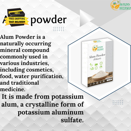 Alum Powder, Potassium Alum Fitkari Granulated Powder, Natural and Pure, 2 Oz – - Picture 3 of 7