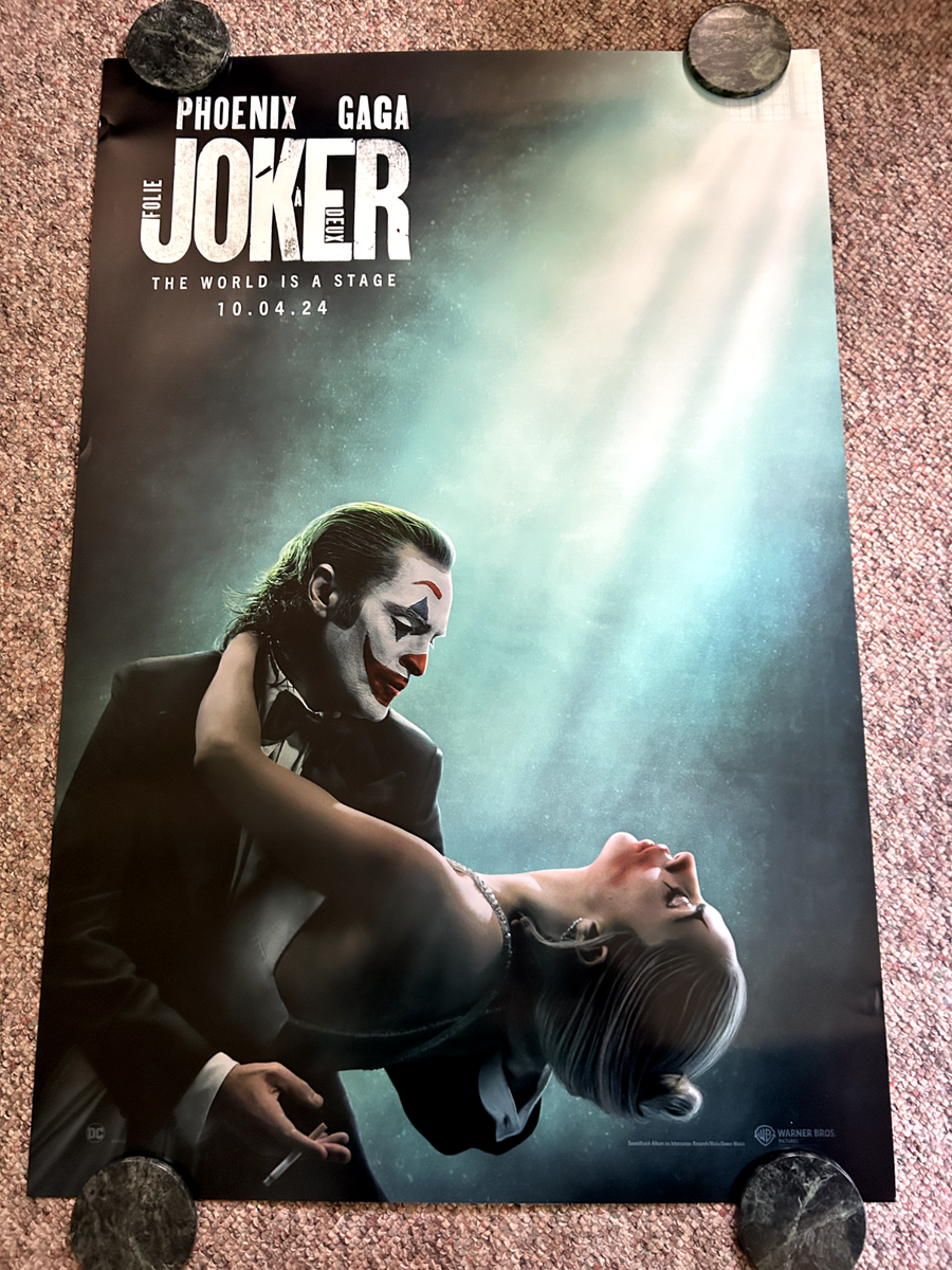 Joker 2: Folie à Deux 2024 Original Theatrical Teaser Movie Poster