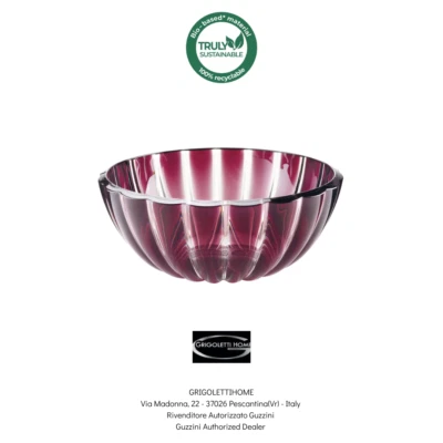Guzzini Dolce Vita Ametista Insalatiera Contenitore Ø20 cm Transparent Ametista - Photo 1/4