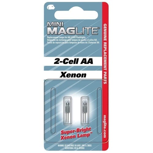 Maglite Replacement Lamps for 2-Cell AA Mini Flashlight, 2-Pack - Picture 5 of 7