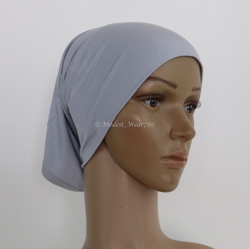 Premium Chiffon Hijab and Matching Undercap Muslim Scarf Headcover 19 Colors - Picture 24 of 58